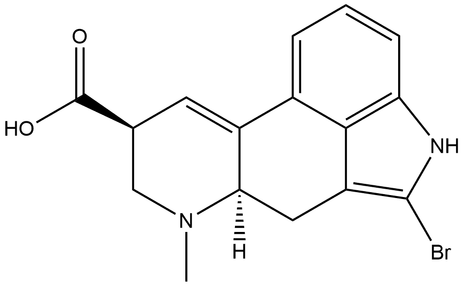 甲磺酸溴隐亭杂质12,86017-98-3,结构式