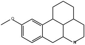 1H-Dibenzo[de,g]quinoline, 2,3,3a,4,5,6,6a,7,11b,11c-decahydro-10-methoxy- Structure
