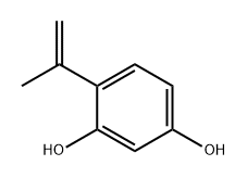 1,3-Benzenediol, 4-(1-methylethenyl)-,860504-38-7,结构式