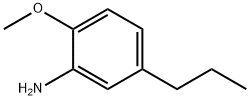 2-METHOXY-5-PROPYLANILINE, 860734-62-9, 结构式