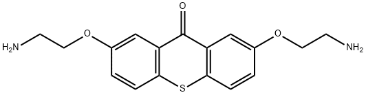 9H-THIOXANTHEN-9-ONE, 2,7-BIS(2-AMINOETHOXY)-, 861128-90-7, 结构式