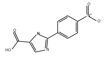 1H-Imidazole-5-carboxylic acid, 2-(4-nitrophenyl)- Structure