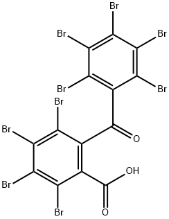 Benzoic acid, 2,3,4,5-tetrabromo-6-(2,3,4,5,6-pentabromobenzoyl)-