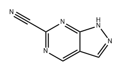 1H-Pyrazolo[3,4-d]pyrimidine-6-carbonitrile Structure
