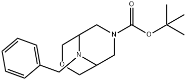 3-Oxa-7,9-diazabicyclo[3.3.1]nonane-7-carboxylic acid, 9-(phenylmethyl)-, 1,1-dimethylethyl ester