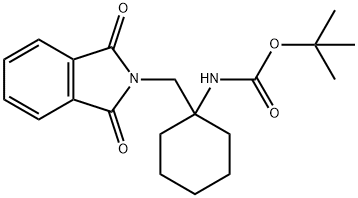 Carbamic acid, [1-[(1,3-dihydro-1,3-dioxo-2H-isoindol-2-yl)methyl]cyclohexyl]-, 1,1-dimethylethyl ester (9CI)