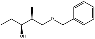3-Pentanol, 2-methyl-1-(phenylmethoxy)-, (2S,3S)- Struktur