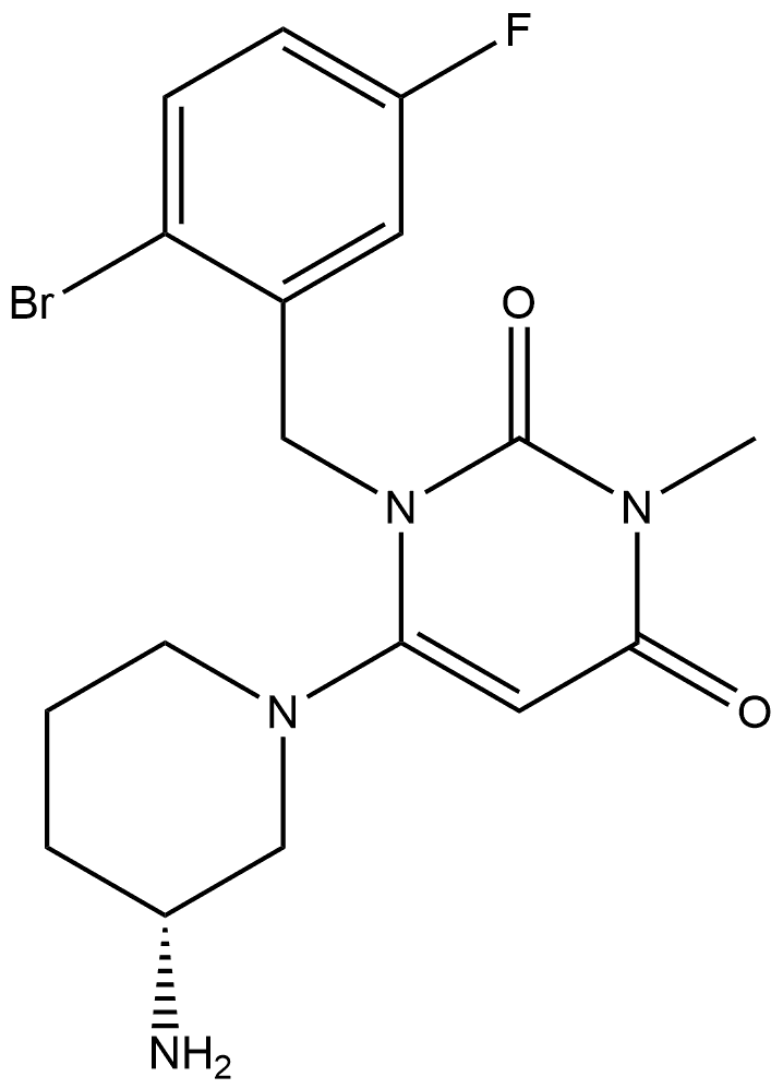 Trelagliptin Impurity 17 化学構造式