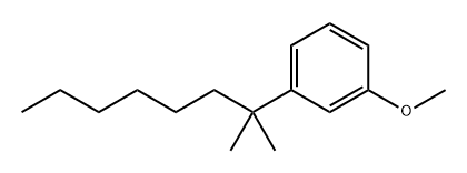 Benzene, 1-(1,1-dimethylheptyl)-3-methoxy-