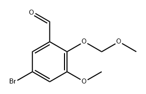 866535-71-9 Benzaldehyde, 5-bromo-3-methoxy-2-(methoxymethoxy)-