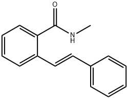 Benzamide, N-methyl-2-(2-phenylethenyl)-, (E)- (9CI)