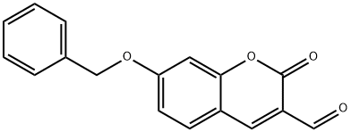 2H-1-Benzopyran-3-carboxaldehyde, 2-oxo-7-(phenylmethoxy)-