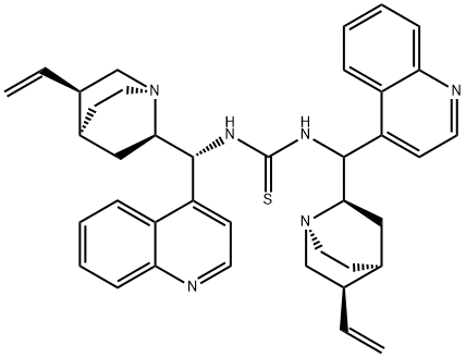 N,N'-di-(9R)-cinchonan-9-yl-Thiourea Structure