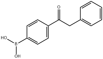 Boronic acid, B-[4-(2-phenylacetyl)phenyl]- 结构式