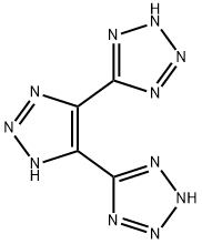 2H-Tetrazole, 5-[4-(2H-tetrazol-5-yl)-1H-1,2,3-triazol-5-yl]-, 869060-66-2, 结构式