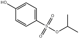 Benzenesulfonic acid, 4-hydroxy-, 1-methylethyl ester Structure