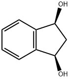 1H-Indene-1,3-diol, 2,3-dihydro-, (1R,3S)- 化学構造式