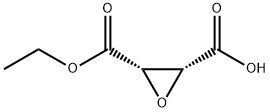 2,3-Oxiranedicarboxylic acid, 2-ethyl ester, (2S,3R)- Structure