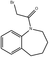 Ethanone, 2-bromo-1-(2,3,4,5-tetrahydro-1H-1-benzazepin-1-yl)- Structure