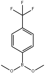 Boronic acid, B-[4-(trifluoromethyl)phenyl]-, dimethyl ester 结构式