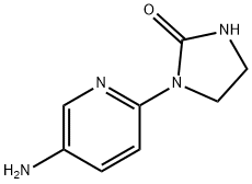 1-(5-氨基-2-吡啶基)咪唑烷-2-酮, 873537-41-8, 结构式