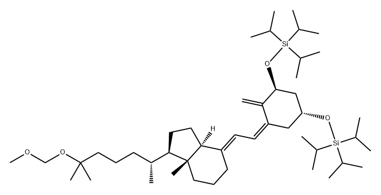 1H-Indene, octahydro-1-[(1R)-5-(methoxymethoxy)-1,5-dimethylhexyl]-7a-methyl-4-[(2Z)-2-[(3S,5R)-2-methylene-3,5-bis[[tris(1-methylethyl)silyl]oxy]cyclohexylidene]ethylidene]-, (1R,3aS,4E,7aR)-