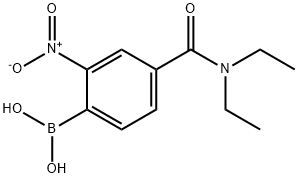 4-(Diethylcarbamoyl)-2-nitrophenylboronic acid