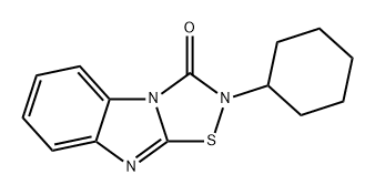 1,2,4-Thiadiazolo[4,5-a]benzimidazol-3(2H)-one, 2-cyclohexyl-