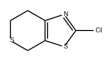 4H-Thiopyrano[4,3-d]thiazole, 2-chloro-6,7-dihydro- Structure