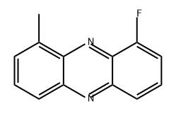 Phenazine, 1-fluoro-9-methyl- Structure