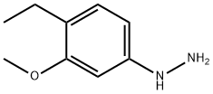 Hydrazine, (4-ethyl-3-methoxyphenyl)- Struktur