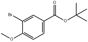 Tert-butyl 3-bromo-4-methoxybenzoate,876752-69-1,结构式