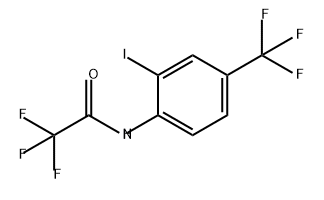 Acetamide, 2,2,2-trifluoro-N-[2-iodo-4-(trifluoromethyl)phenyl]-