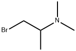 2-Propanamine, 1-bromo-N,N-dimethyl- Structure