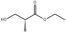 (R)-(-)-3-Hydroxy-2-methyl-propionsaeureethylester Structure