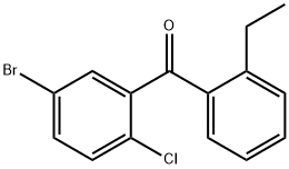 Methanone, (5-bromo-2-chlorophenyl)(2-ethylphenyl)-