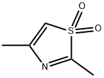 Thiazole, 2,?4-?dimethyl-?, 1,?1-?dioxide Struktur