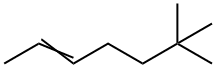 2-Heptene, 6,6-dimethyl- Structure