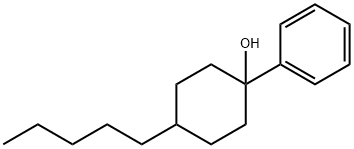 Cyclohexanol, 4-pentyl-1-phenyl-,88069-95-8,结构式