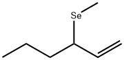 1-Hexene, 3-(methylseleno)- Struktur