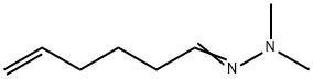 5-Hexenal, 2,2-dimethylhydrazone,88180-24-9,结构式