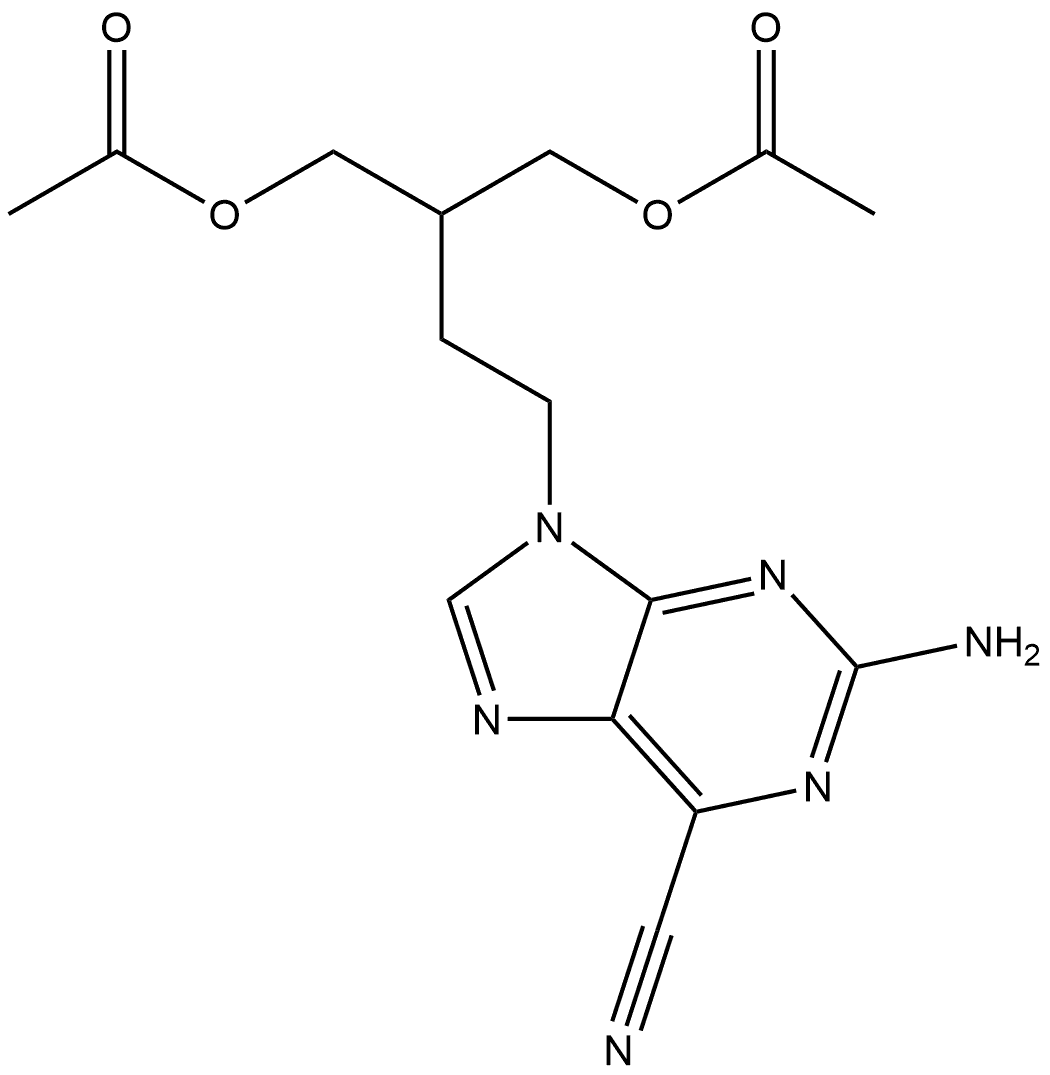 Famciclovir Impurity 103 Struktur