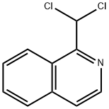 Isoquinoline, 1-(dichloromethyl)- 化学構造式