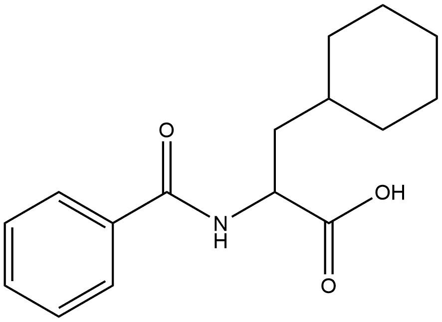N-Bz-RS-Cyclohexylalanine Structure