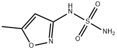 Sulfamide, N-?(5-?methyl-?3-?isoxazolyl)?- Structure