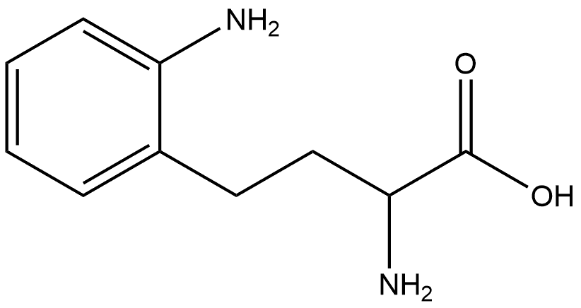 Benzenebutanoic acid, α,2-diamino- 结构式