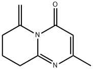 4H-Pyrido[1,2-a]pyrimidin-4-one, 6,7,8,9-tetrahydro-2-methyl-6-methylene- Structure
