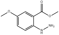 Methyl 2-hydrazinyl-5-methoxybenzoate Struktur