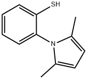 2-(2,5-DIMETHYL-1H-PYRROL-1-YL)BENZENETHIOL Structure