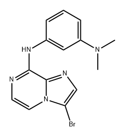 1,3-Benzenediamine, N3-(3-bromoimidazo[1,2-a]pyrazin-8-yl)-N1,N1-dimethyl-